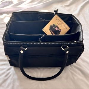 Scrap Paper Scissors Organizer Tote Scrapbooking